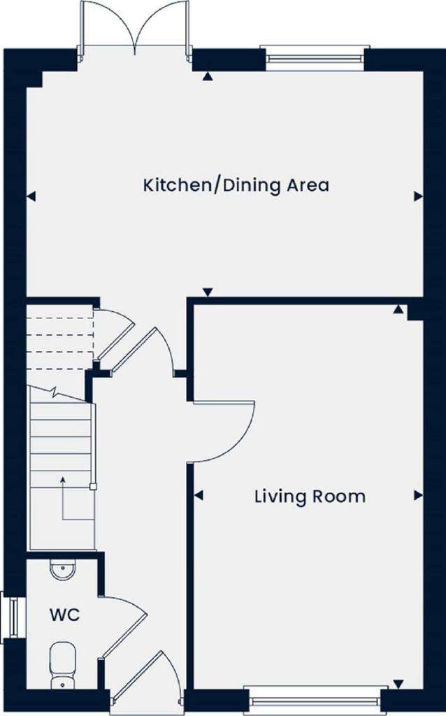 3 bedroom detached house for sale - floorplan