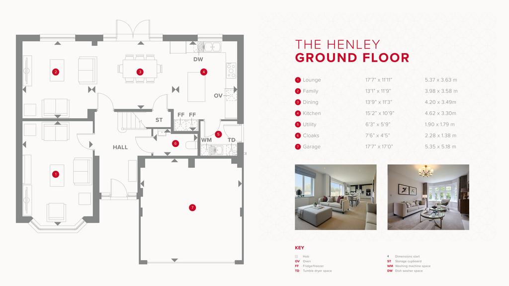 4 bedroom detached house for sale - floorplan