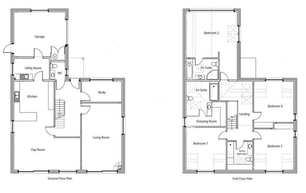 4 bedroom detached house for sale - floorplan