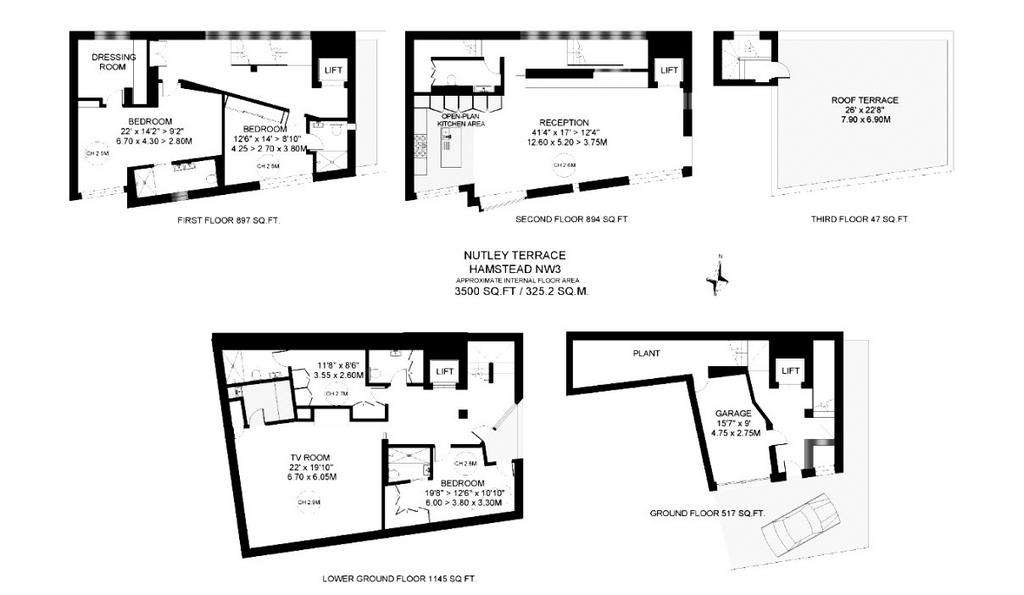 4 bedroom house to rent - floorplan