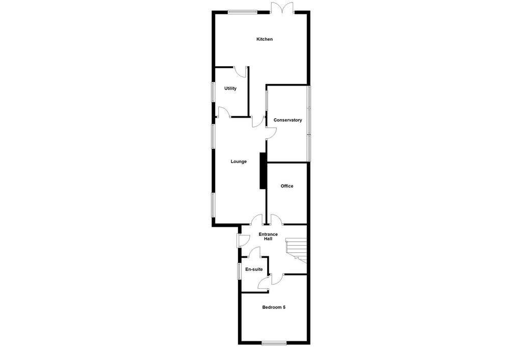 5 bedroom detached house for sale - floorplan