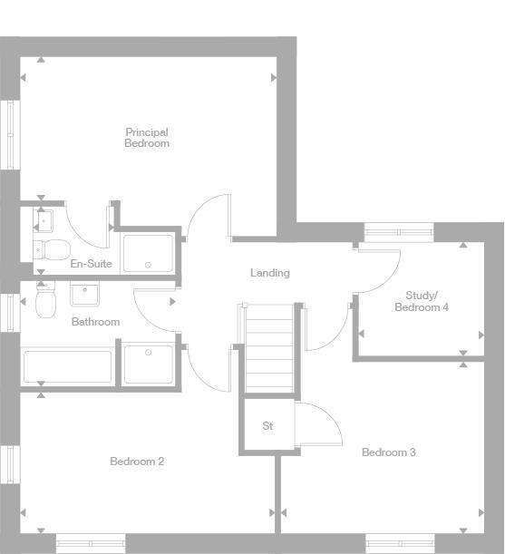 4 bedroom detached house for sale - floorplan