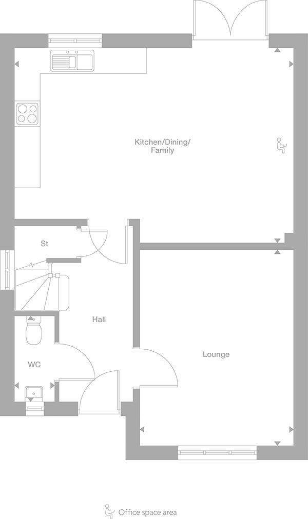 4 bedroom detached house for sale - floorplan