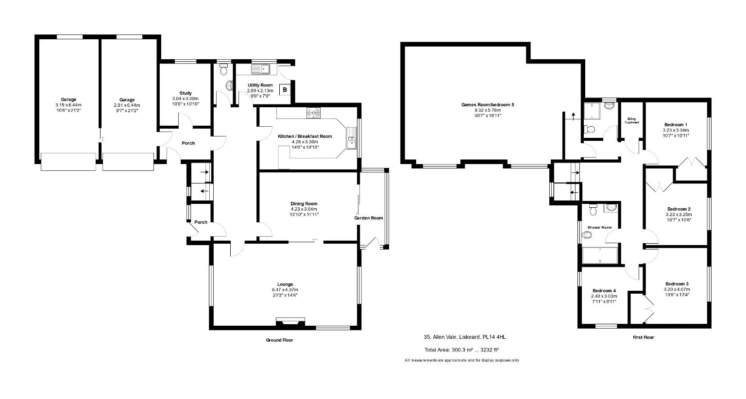 5 bedroom detached house for sale - floorplan