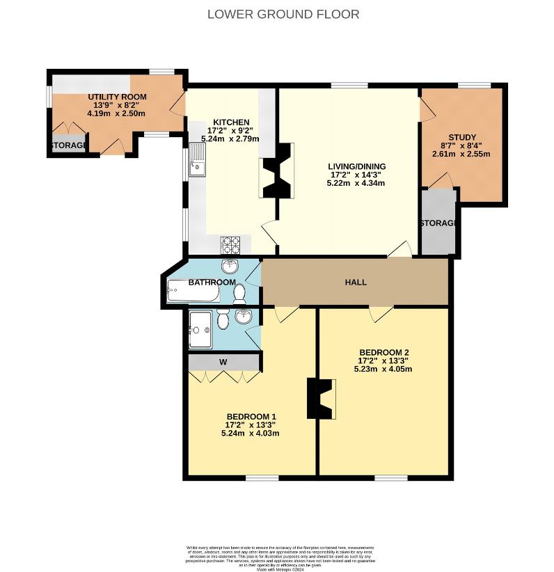 2 bedroom flat for sale - floorplan