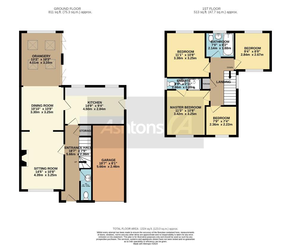 4 bedroom detached house for sale - floorplan