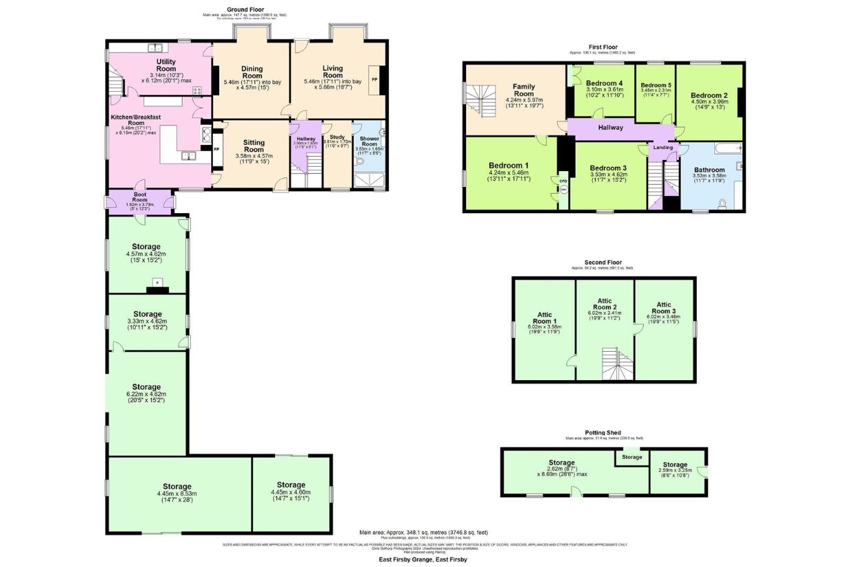 5 bedroom detached house for sale - floorplan