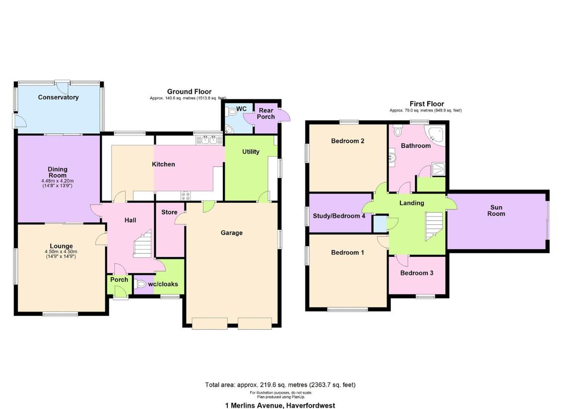 4 bedroom detached house for sale - floorplan