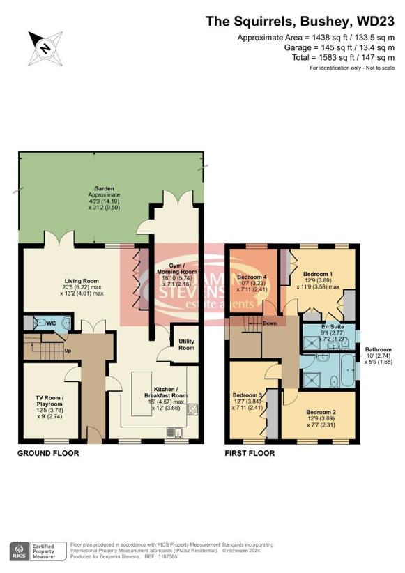 4 bedroom detached house for sale - floorplan