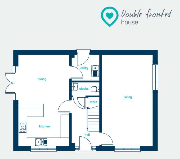 4 bedroom detached house for sale - floorplan