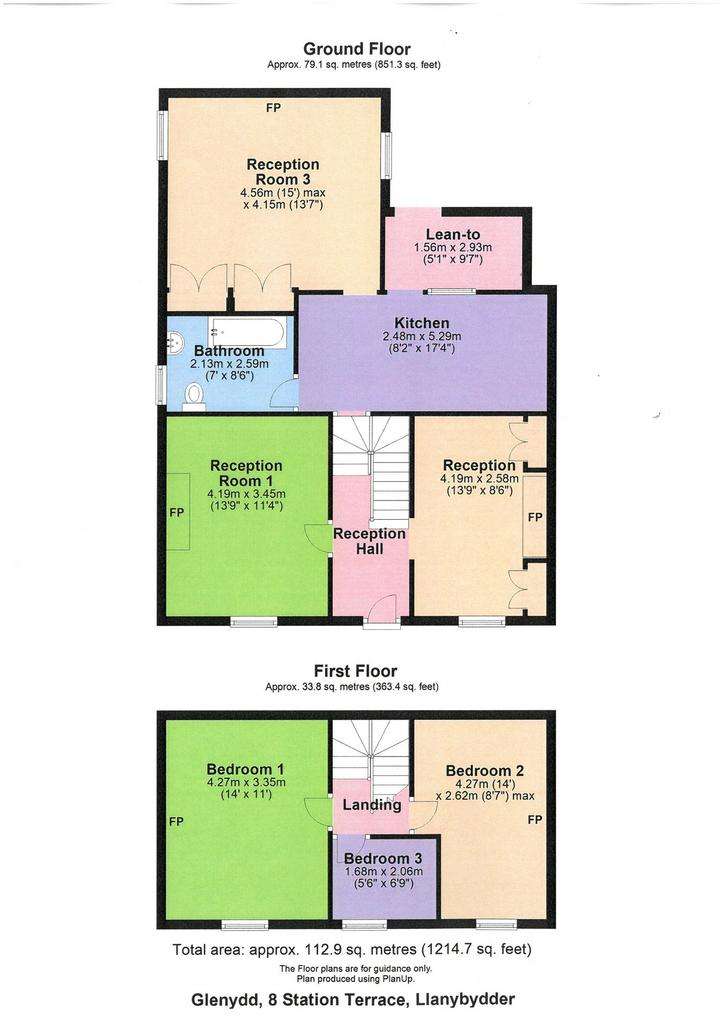 3 bedroom semi-detached house for sale - floorplan