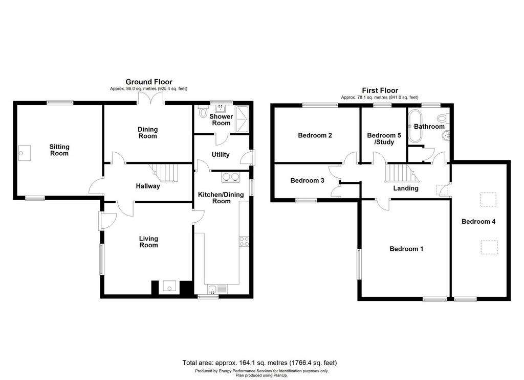 5 bedroom detached house for sale - floorplan