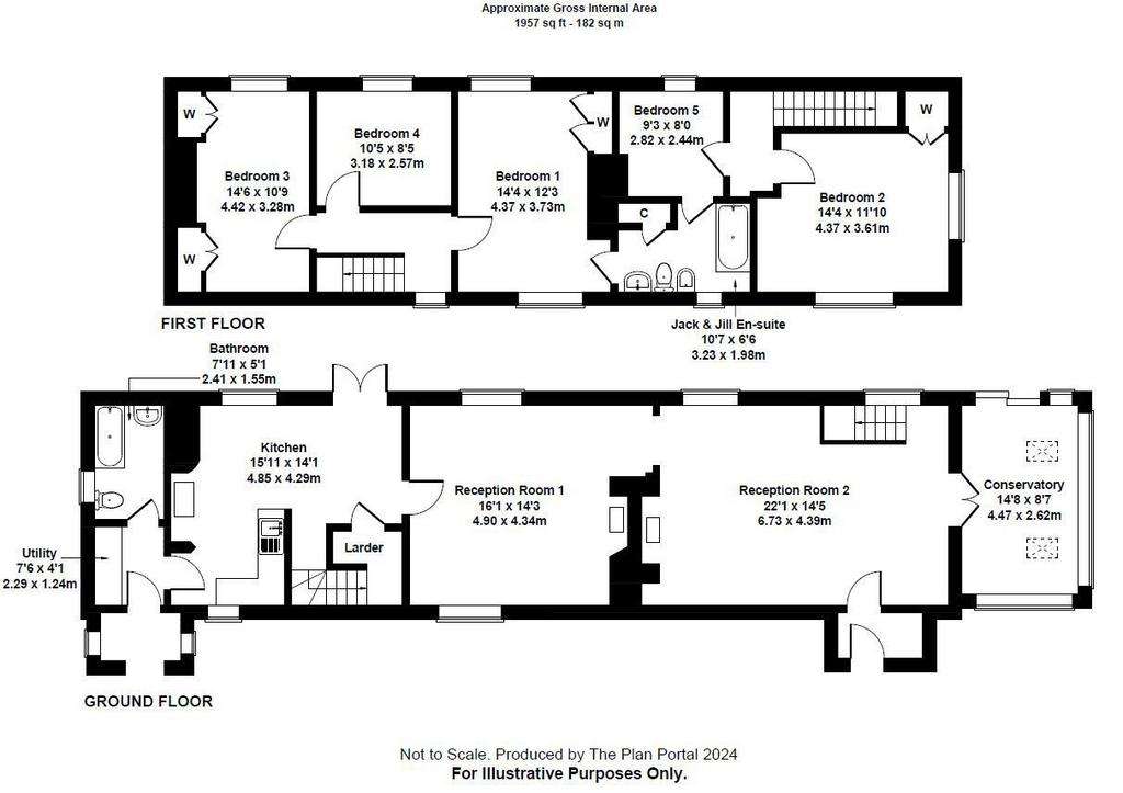 5 bedroom detached house for sale - floorplan