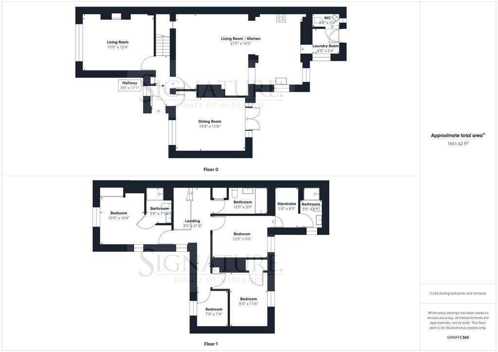 4 bedroom detached house for sale - floorplan