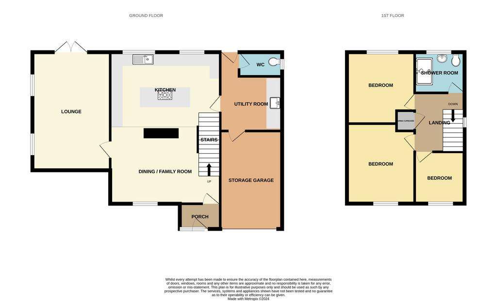 3 bedroom detached house for sale - floorplan