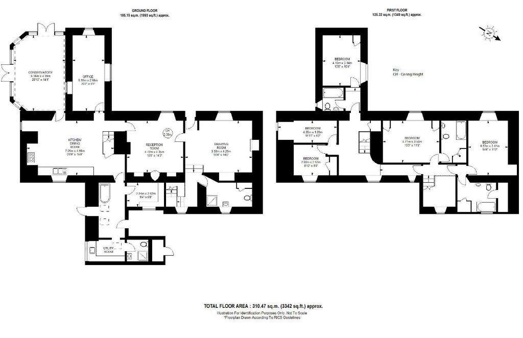 5 bedroom detached house for sale - floorplan