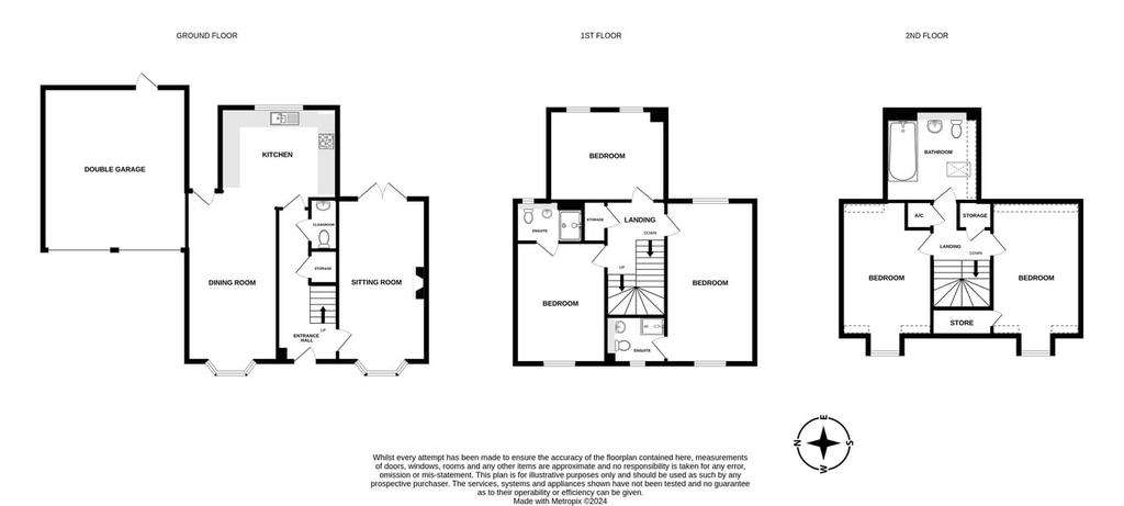 5 bedroom detached house for sale - floorplan