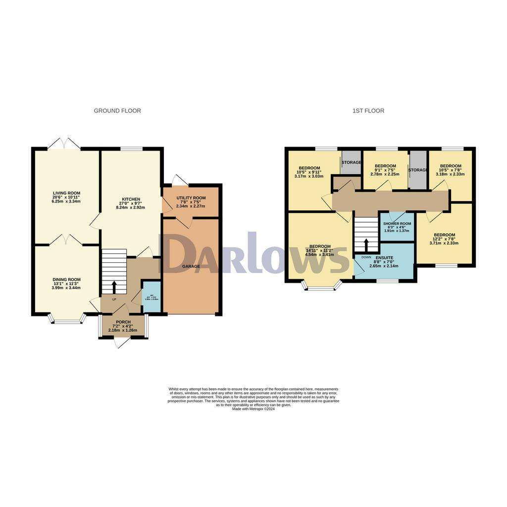 5 bedroom detached house for sale - floorplan