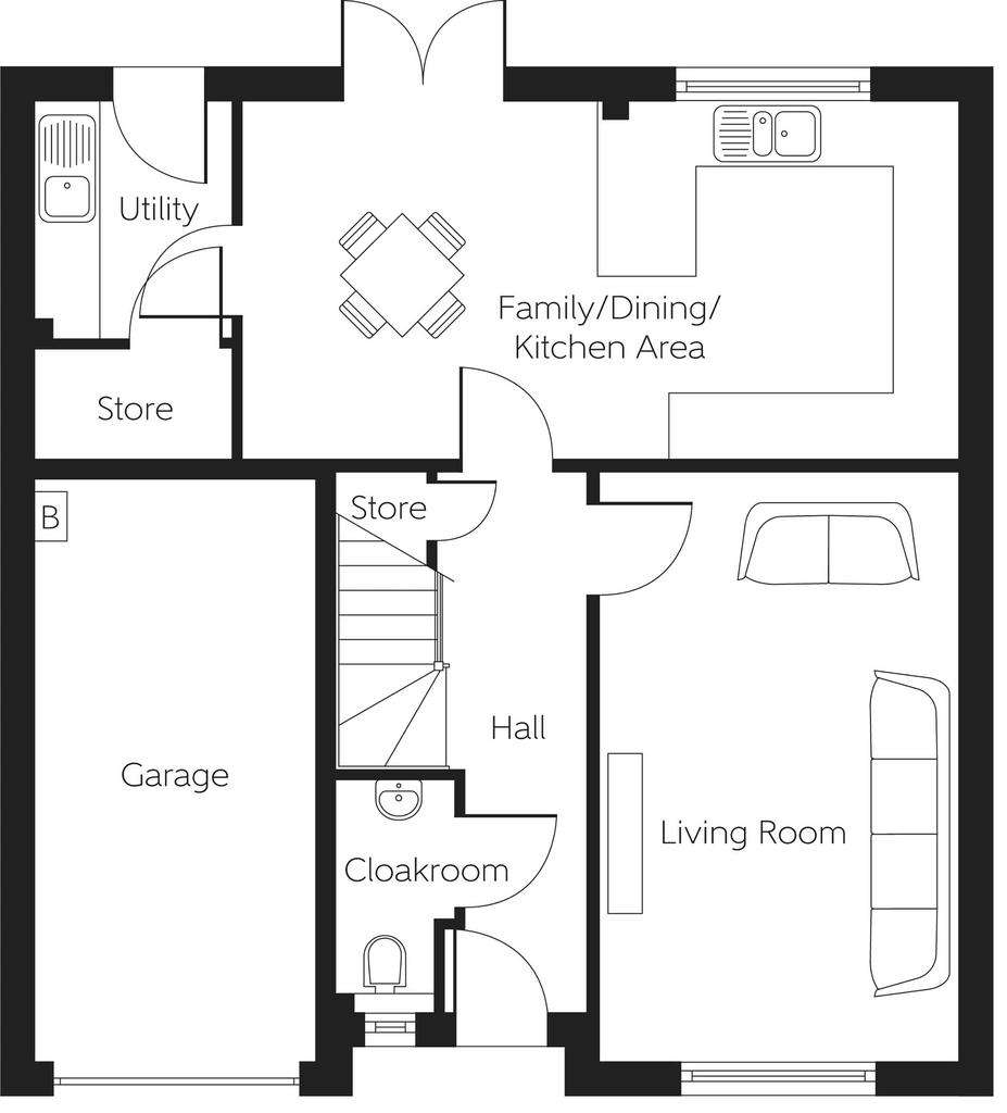 4 bedroom detached house for sale - floorplan