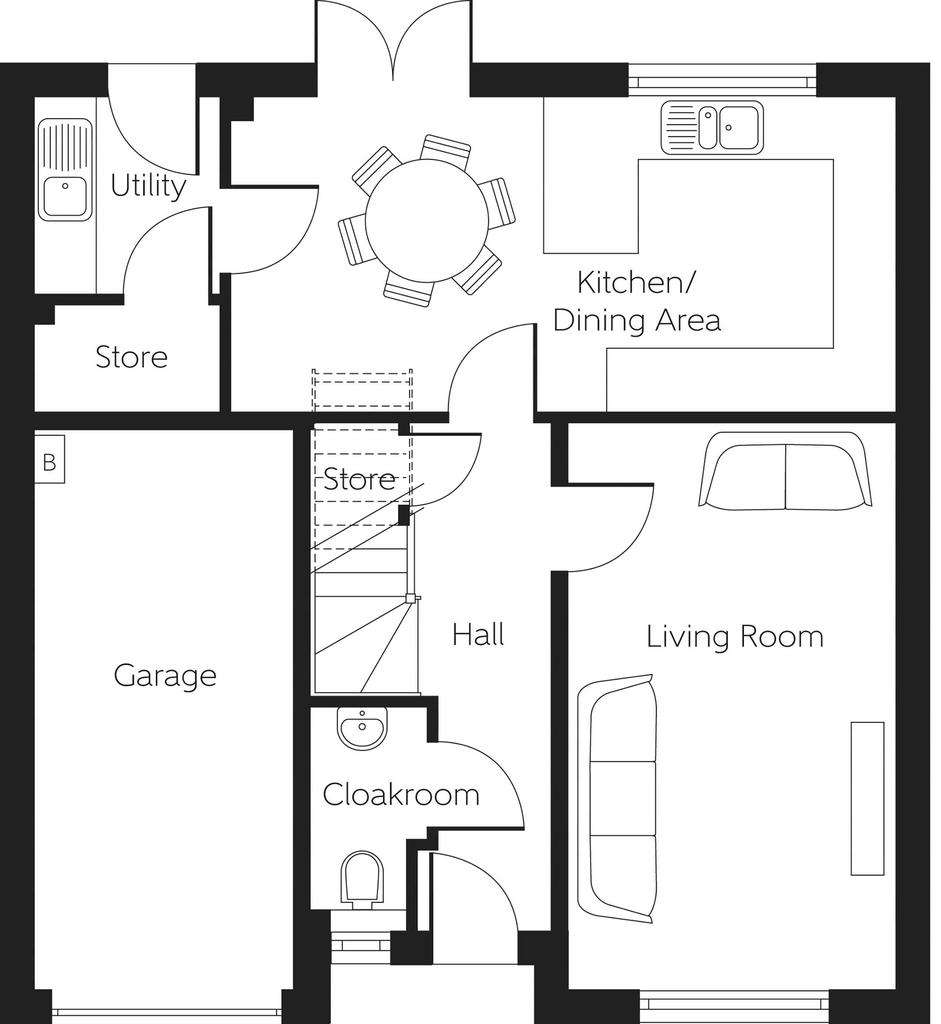 4 bedroom detached house for sale - floorplan