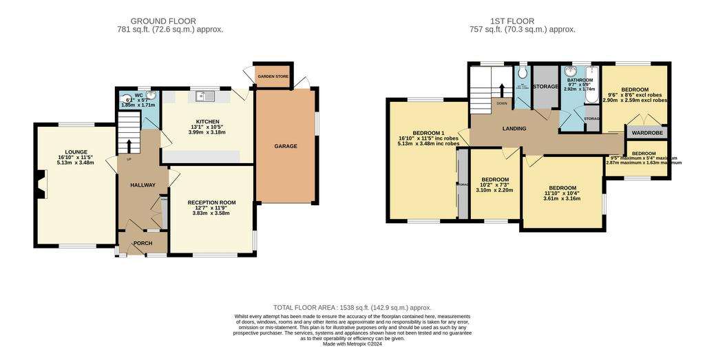 5 bedroom detached house for sale - floorplan