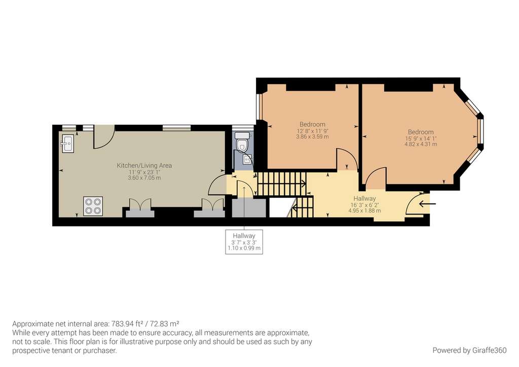 Room to rent - floorplan