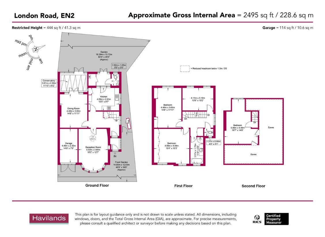 4 bedroom semi-detached house for sale - floorplan