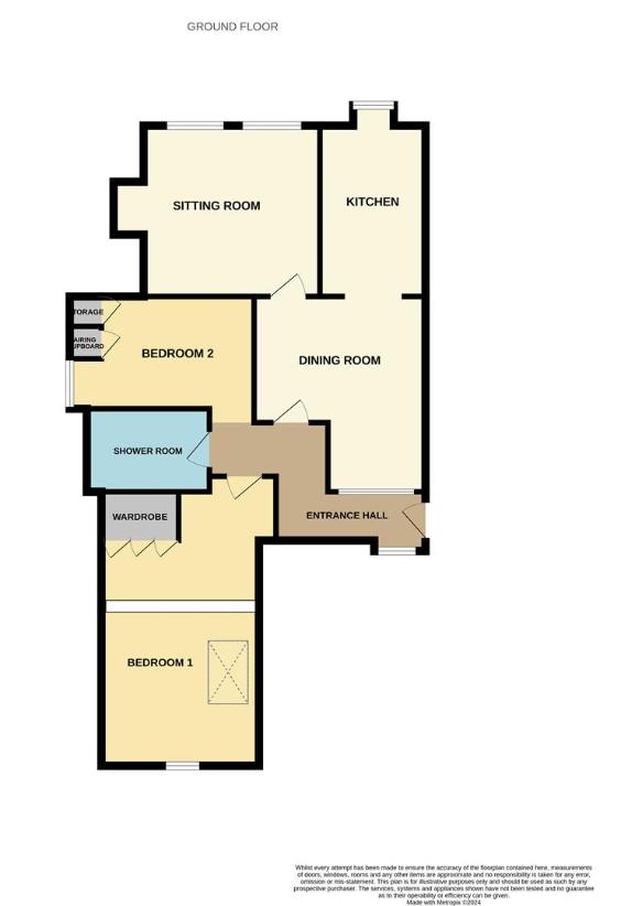 2 bedroom flat for sale - floorplan