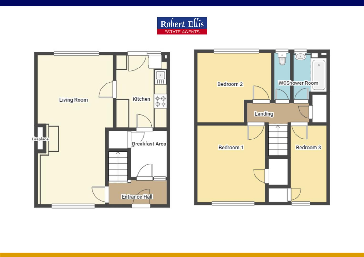 3 bedroom terraced house for sale - floorplan