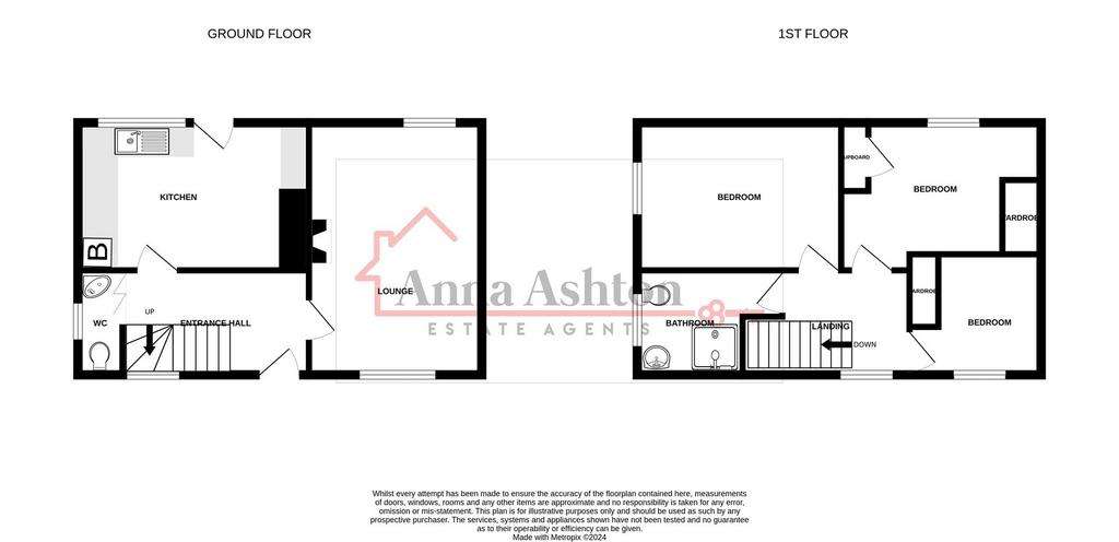 3 bedroom semi-detached house for sale - floorplan