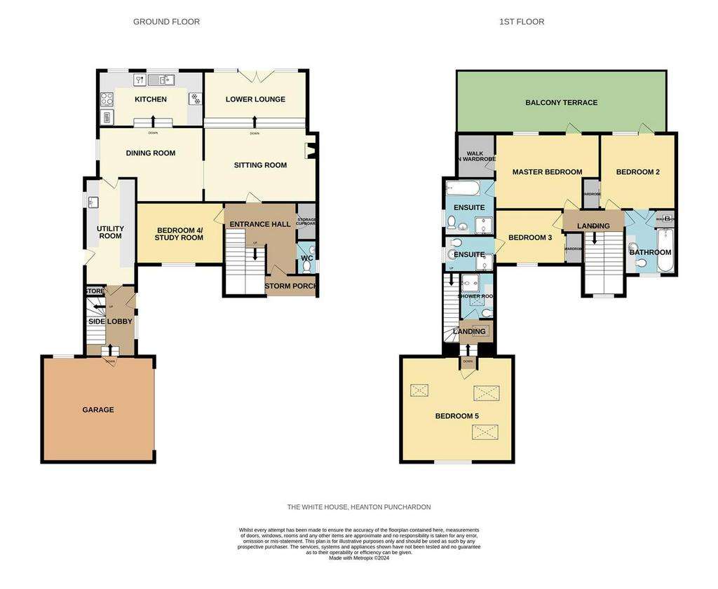 5 bedroom detached house for sale - floorplan