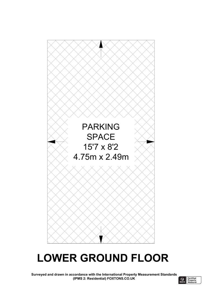 parking to rent - floorplan