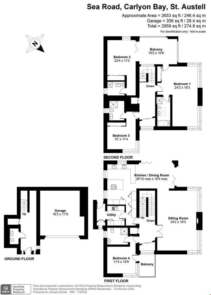 4 bedroom detached house for sale - floorplan