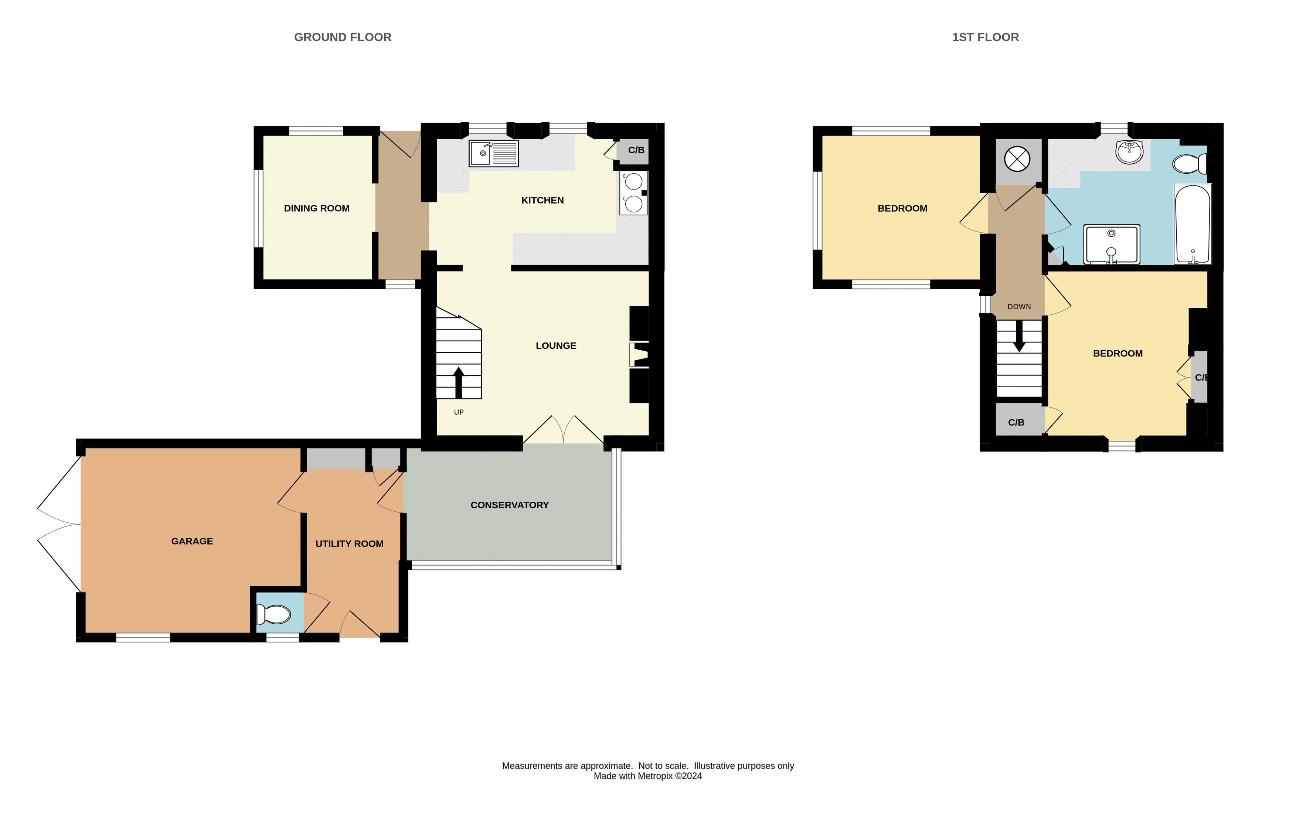 2 bedroom cottage for sale - floorplan