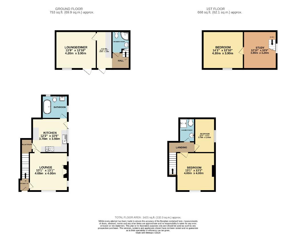 3 bedroom detached house for sale - floorplan