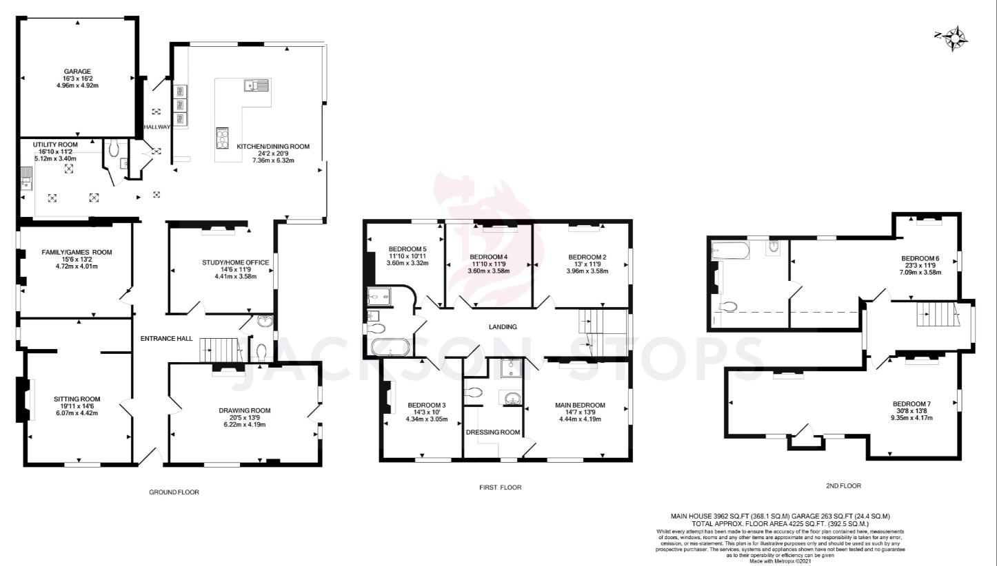 7 bedroom property for sale - floorplan