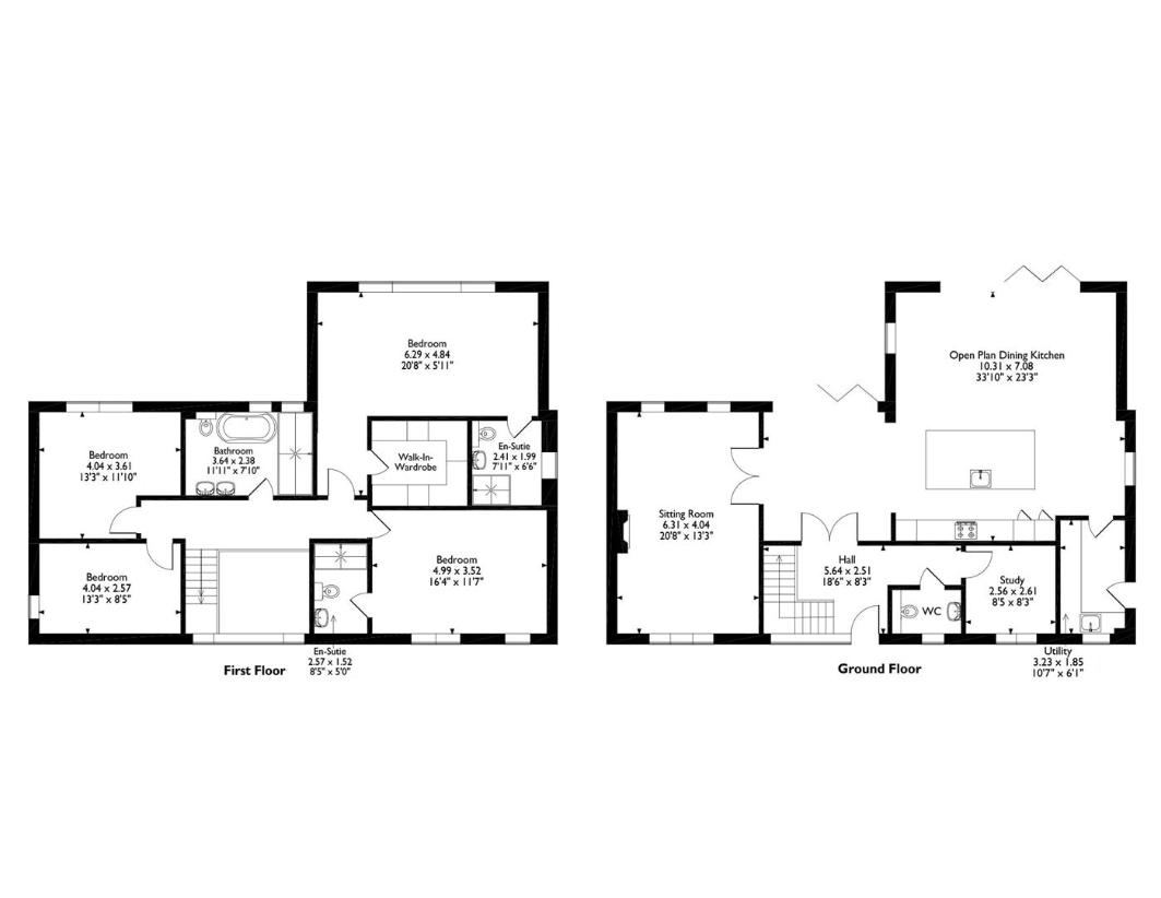 4 bedroom detached house for sale - floorplan