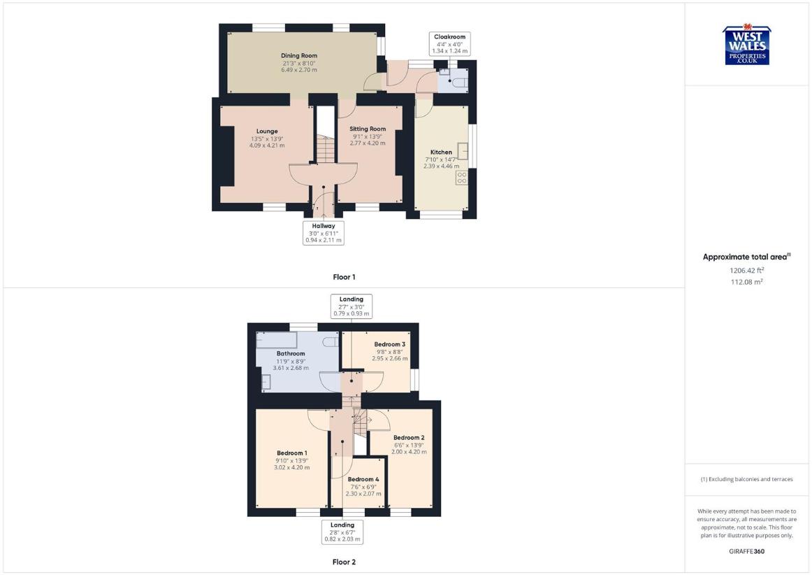 4 bedroom semi-detached house for sale - floorplan