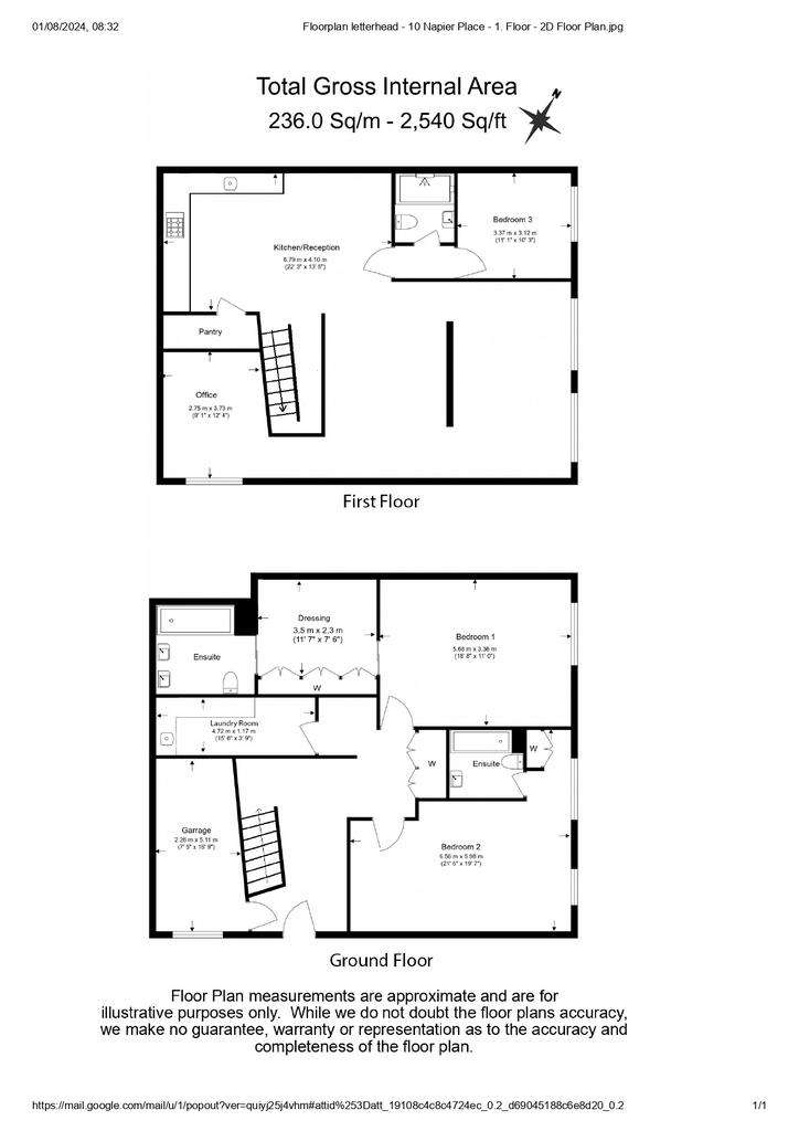 3 bedroom flat to rent - floorplan