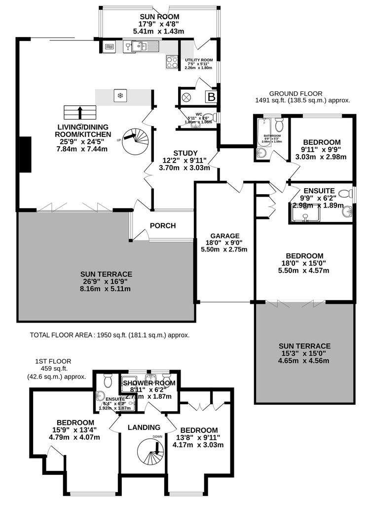 4 bedroom house for sale - floorplan