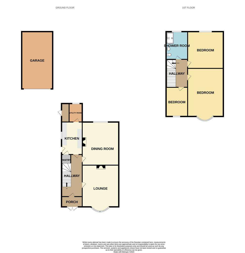 3 bedroom detached house for sale - floorplan