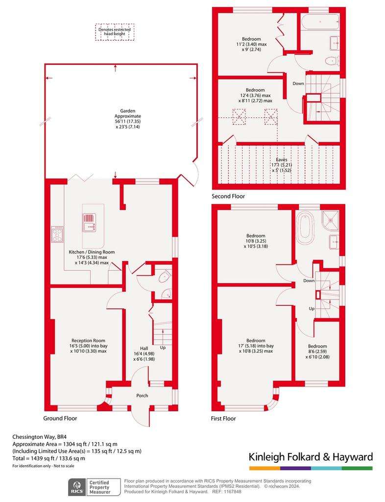 5 bedroom semi-detached house for sale - floorplan