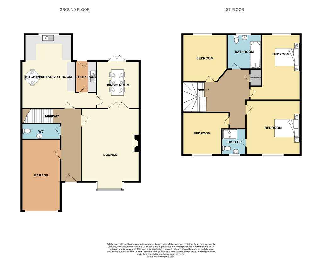 4 bedroom detached house for sale - floorplan