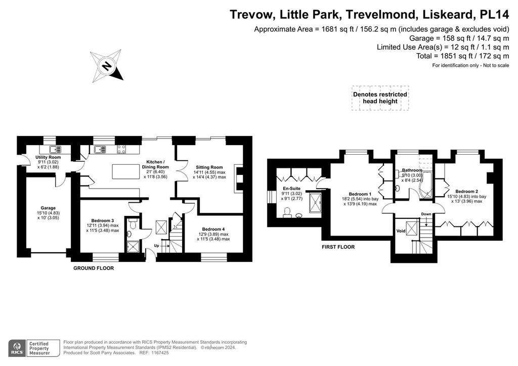 4 bedroom detached house for sale - floorplan