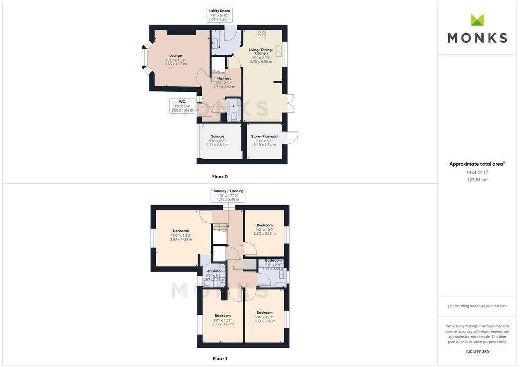 4 bedroom detached house for sale - floorplan