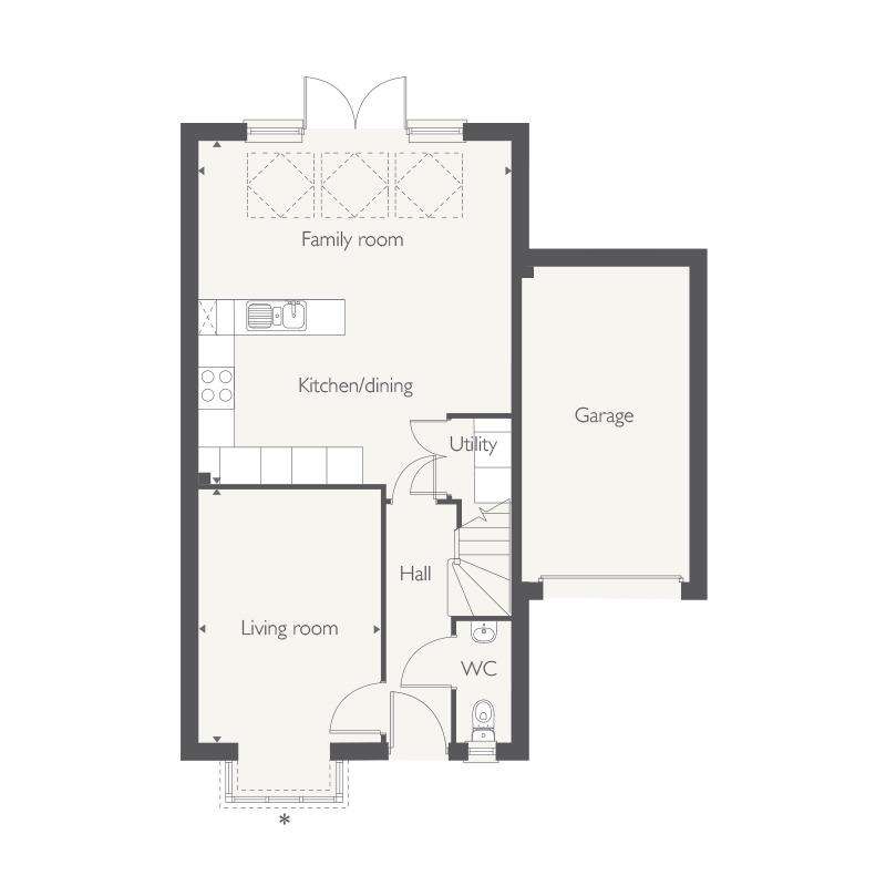 4 bedroom detached house for sale - floorplan