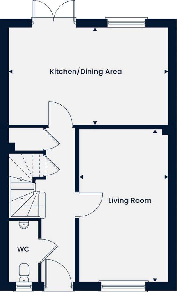 4 bedroom detached house for sale - floorplan