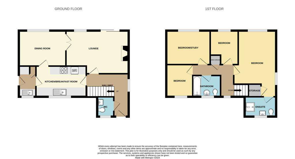 4 bedroom detached house for sale - floorplan