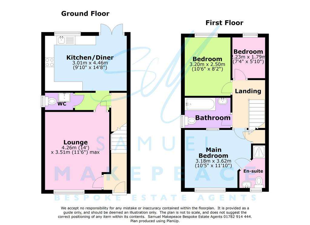 3 bedroom detached house for sale - floorplan