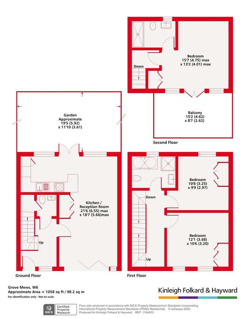 3 bedroom house to rent - floorplan